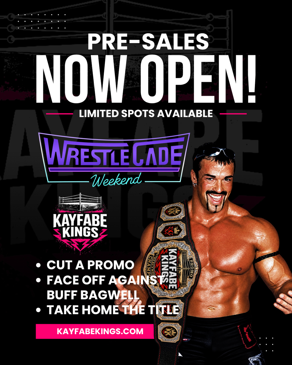 WrestleCade 2026 Promo Wars — Face Buff Bagwell!